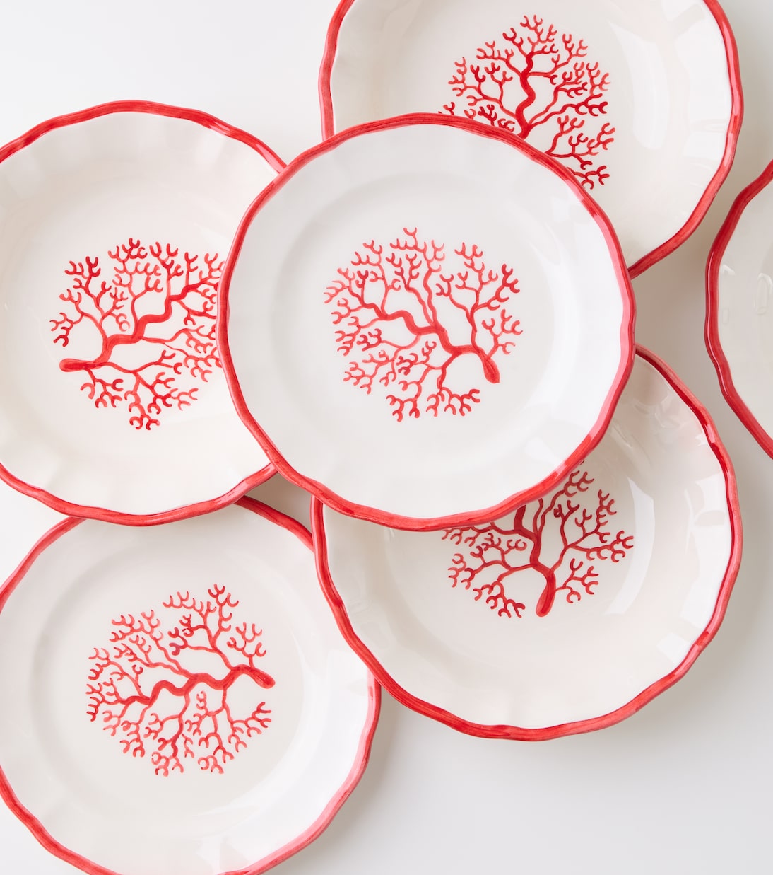 Coral set of 4 ceramic bowls | Les-Ottomans