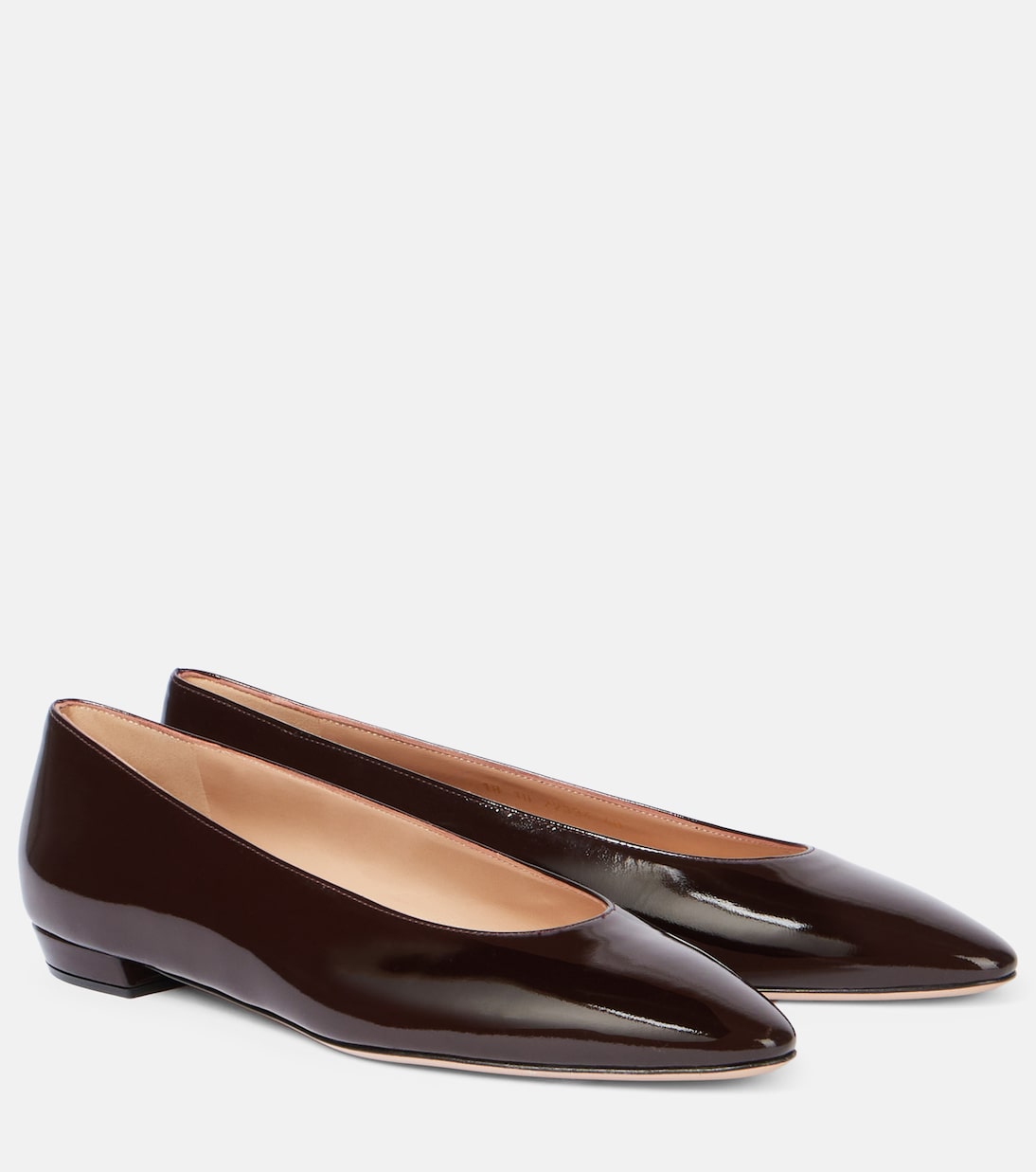 Amelia patent leather ballet flats | Gianvito Rossi