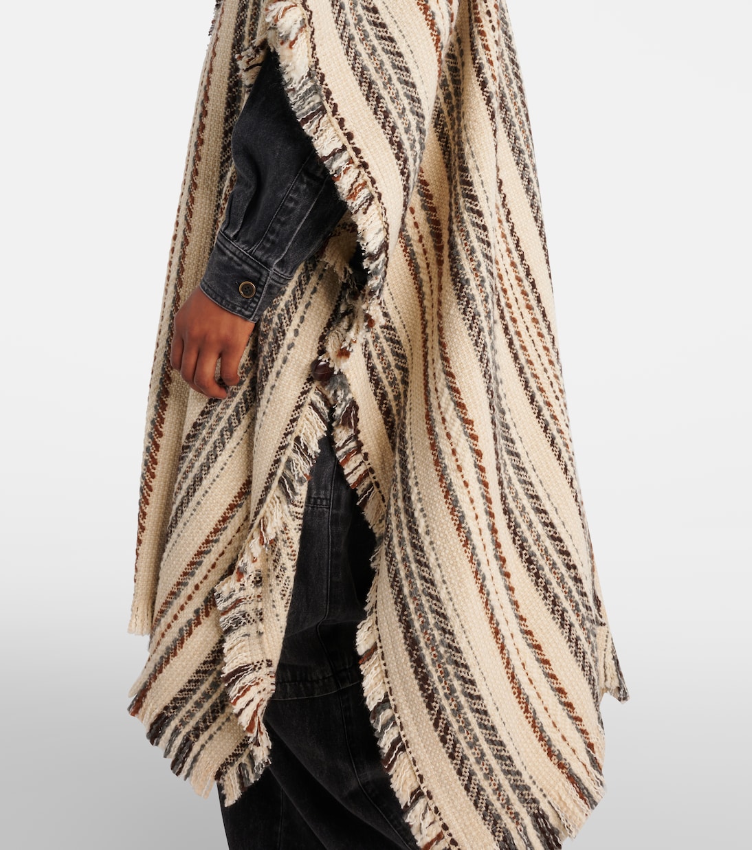 Iseline striped poncho | Marant Etoile