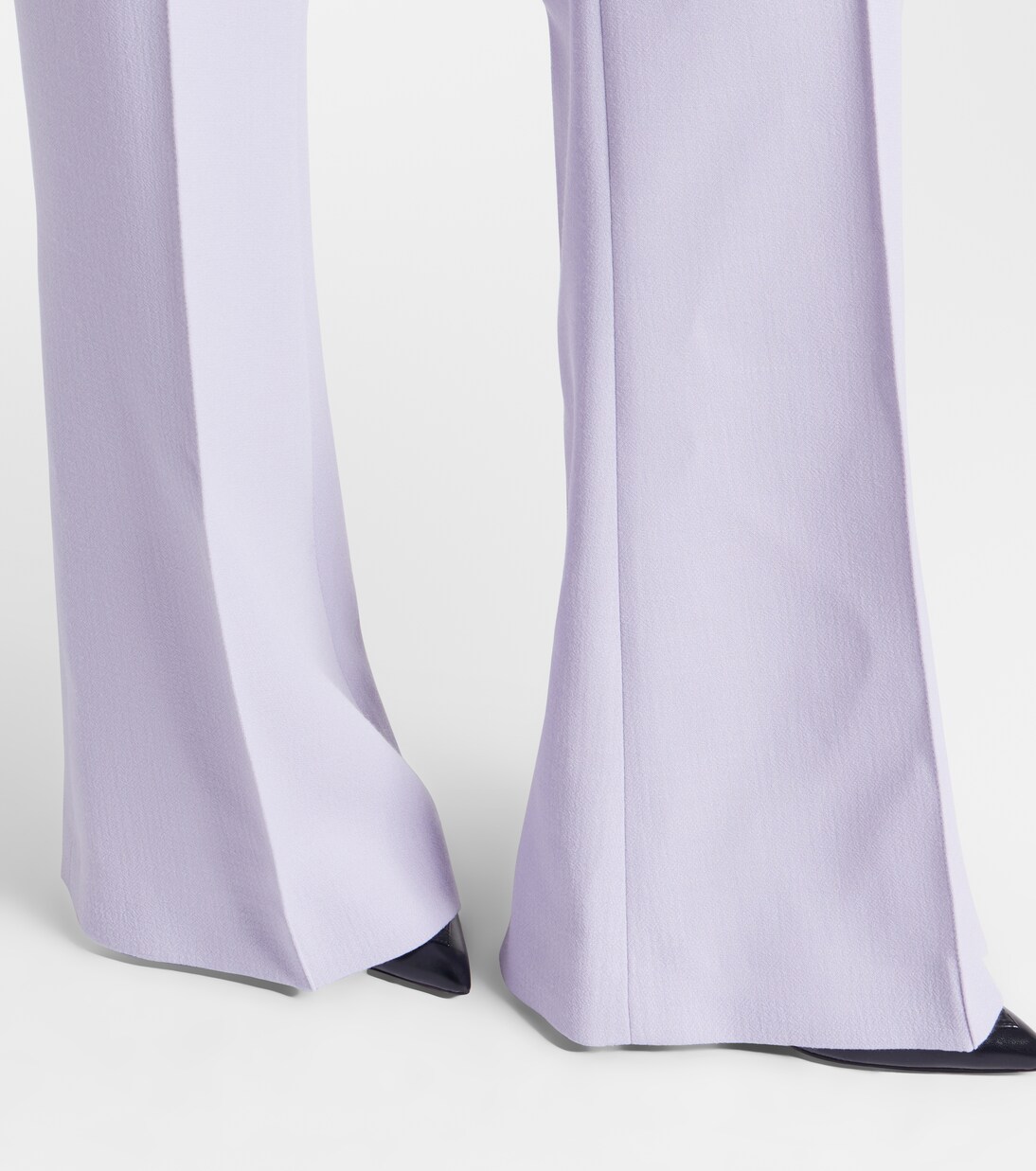 High-rise virgin wool wide-leg pants | Chloé