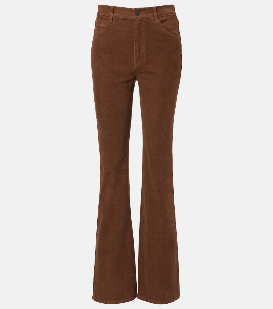 Joan high-rise cotton-blend corduroy flared pants | Nili Lotan