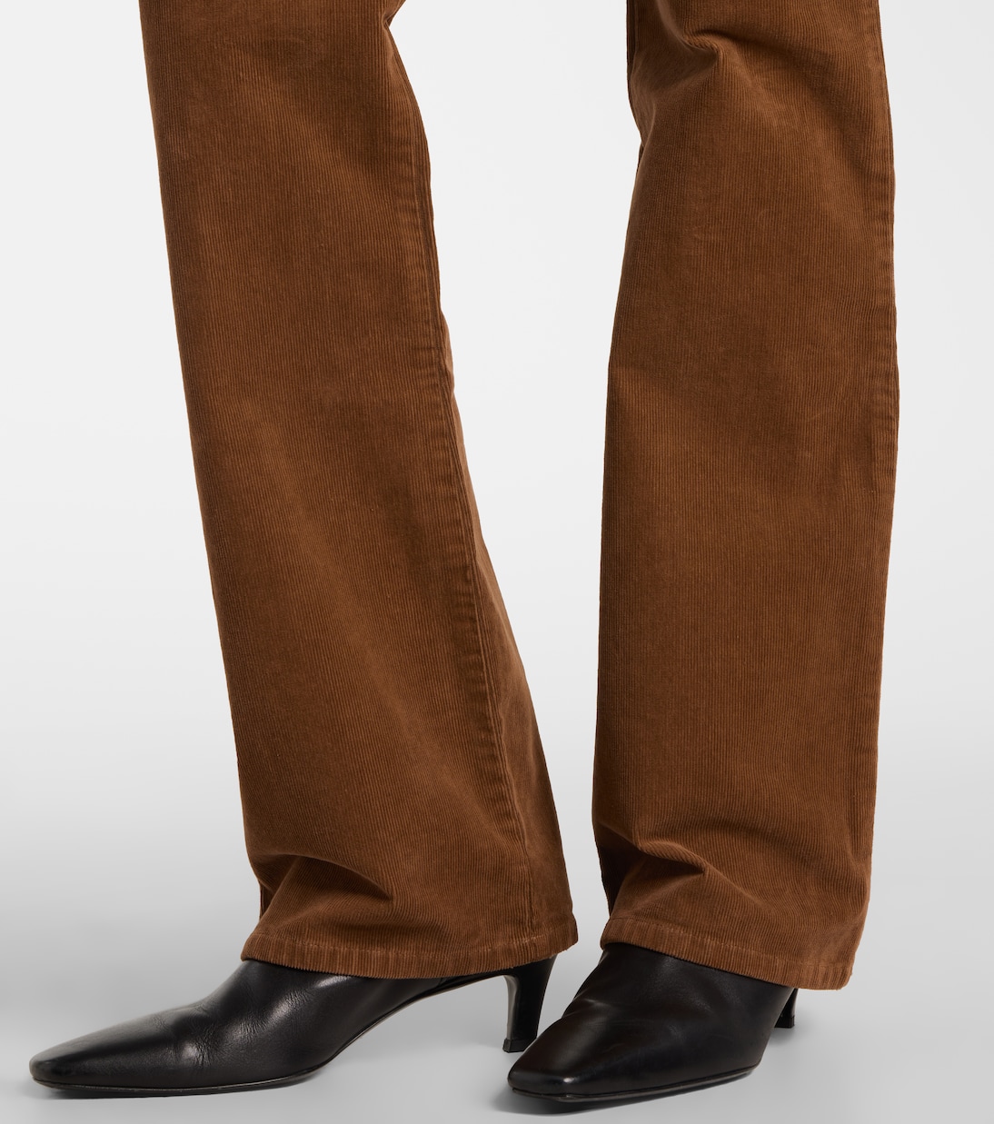 Joan high-rise cotton-blend corduroy flared pants | Nili Lotan