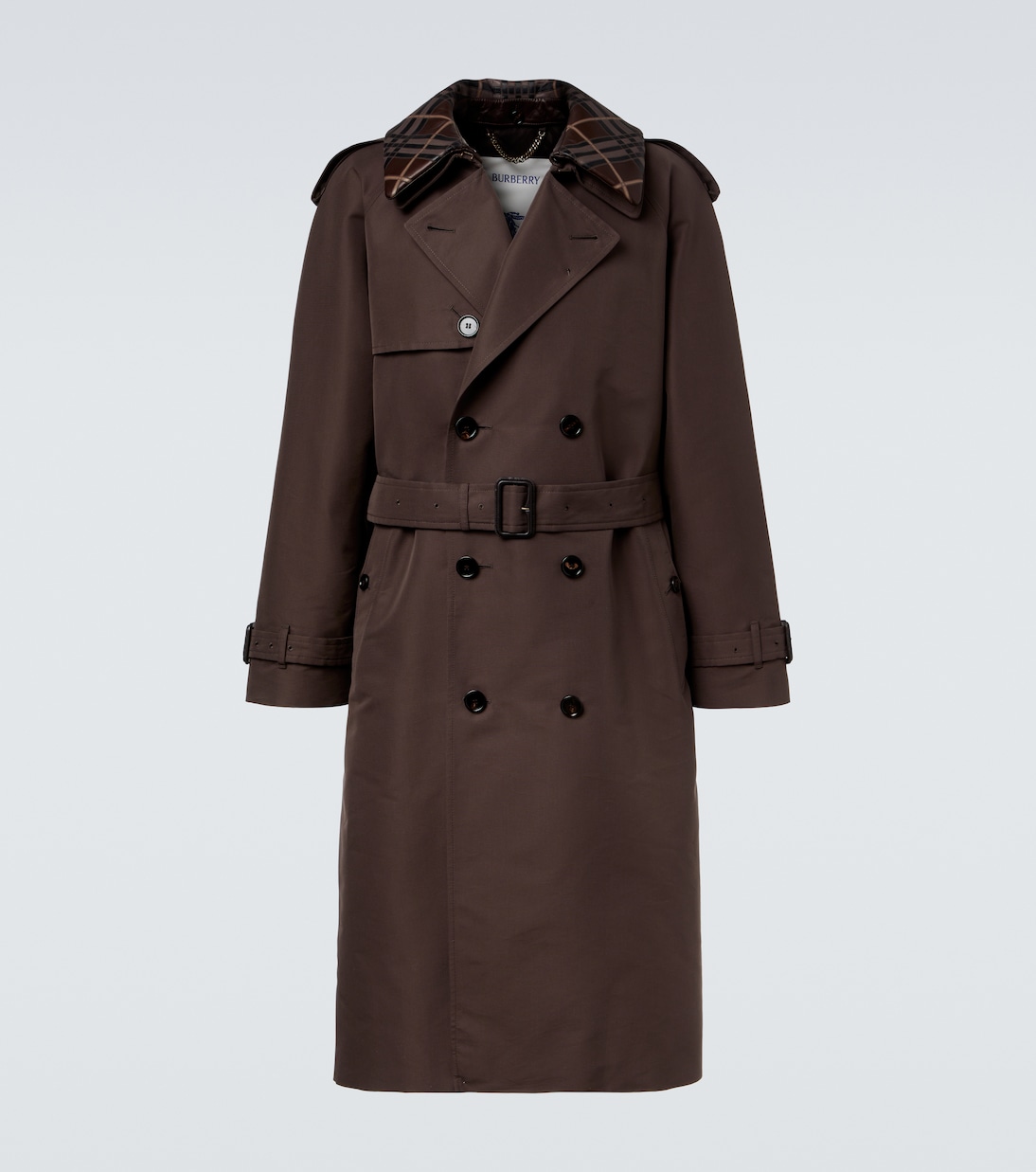 Trenchcoat Burberry Check aus Seide und Baumwolle | Burberry