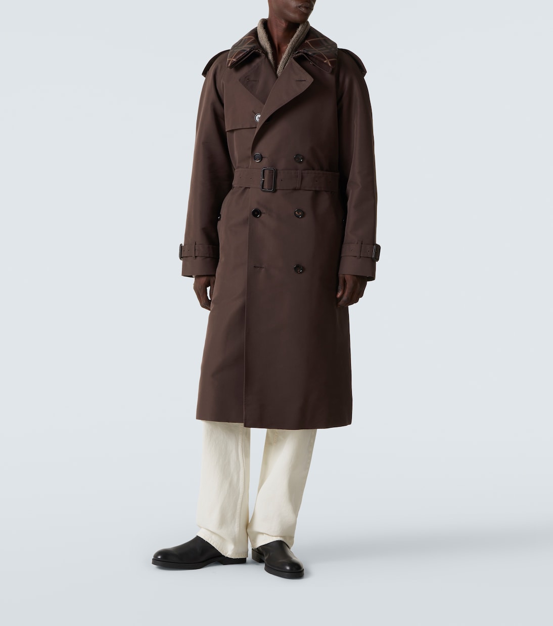 Trenchcoat Burberry Check aus Seide und Baumwolle | Burberry