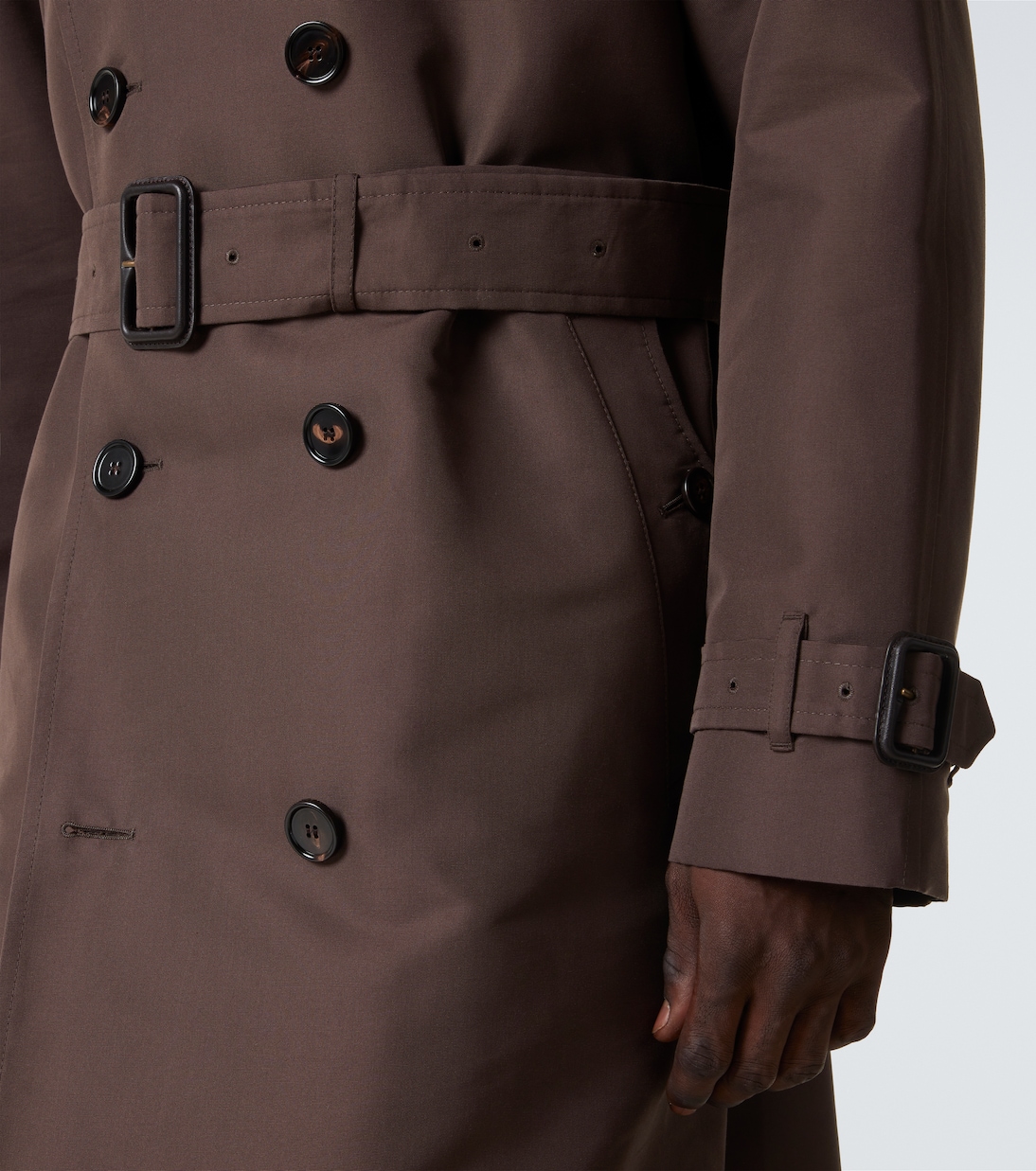 Trenchcoat Burberry Check aus Seide und Baumwolle | Burberry