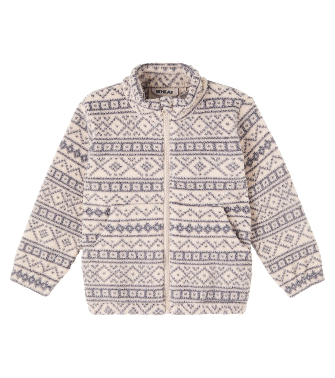 Chaqueta Helge de forro polar en jacquard | Wheat