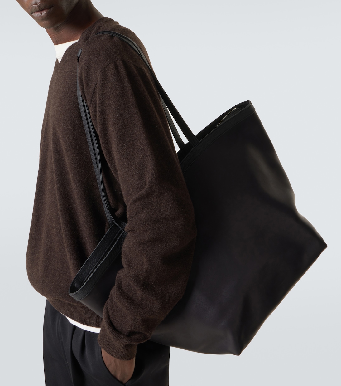Park XL leather tote bag | The Row