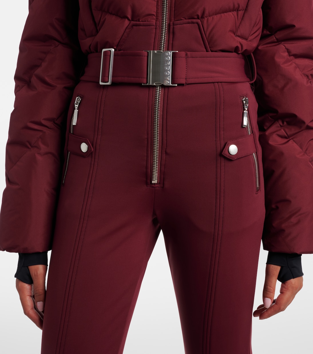 Ajax quilted down ski suit | Cordova