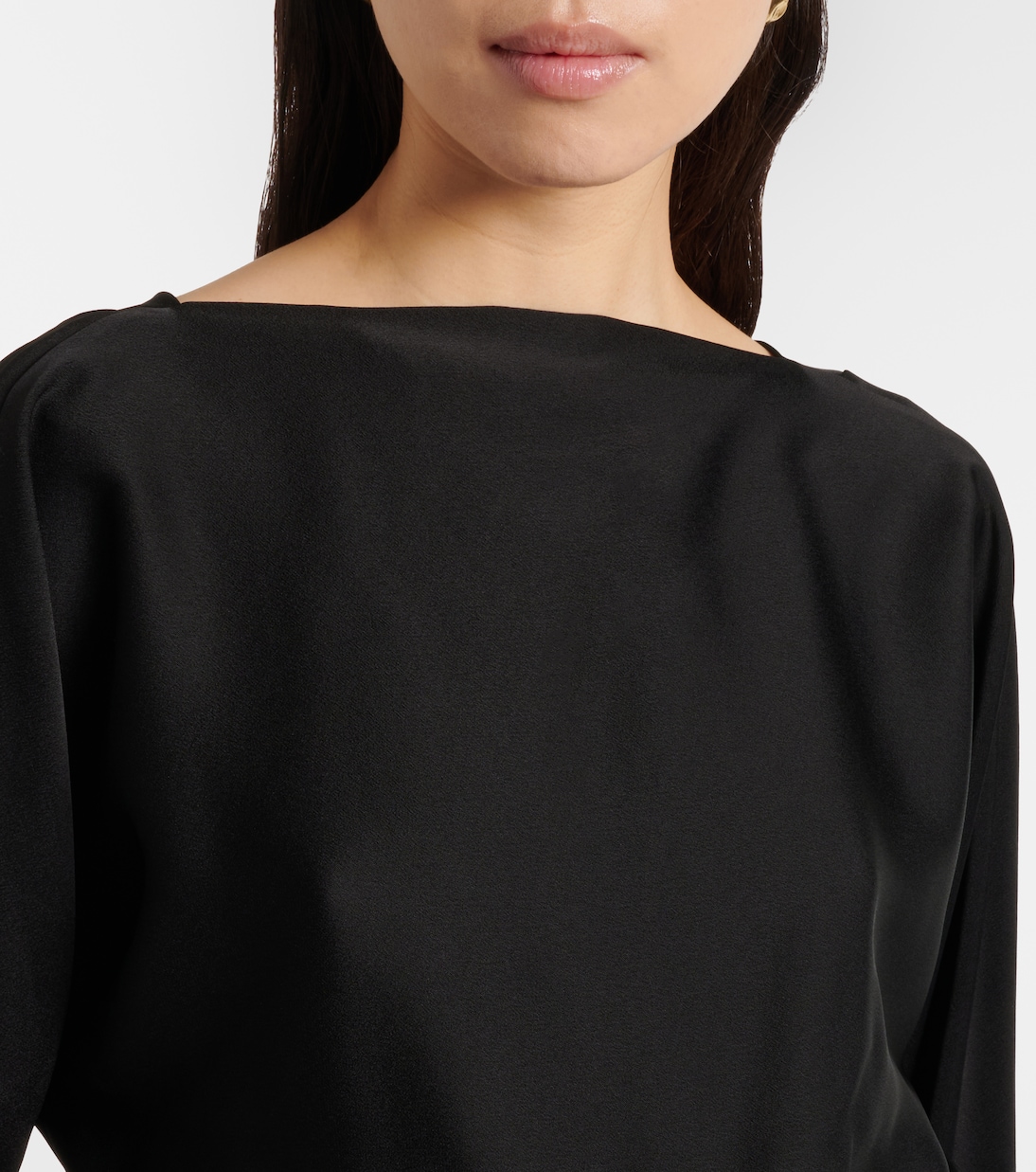 Draped satin gown | Max Mara