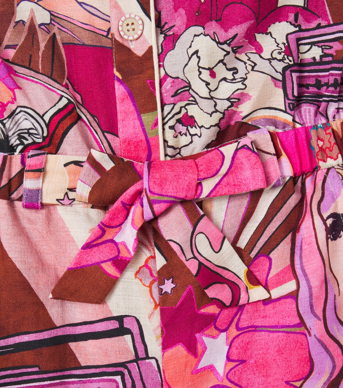 Mono de algodón estampado | Zimmermann Kids