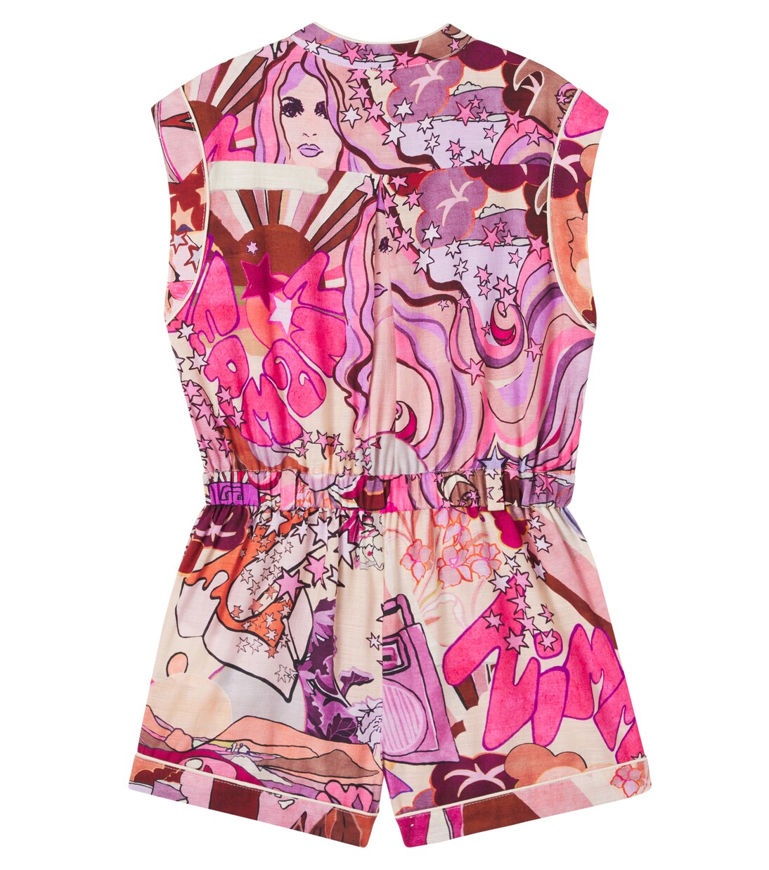 Mono de algodón estampado | Zimmermann Kids