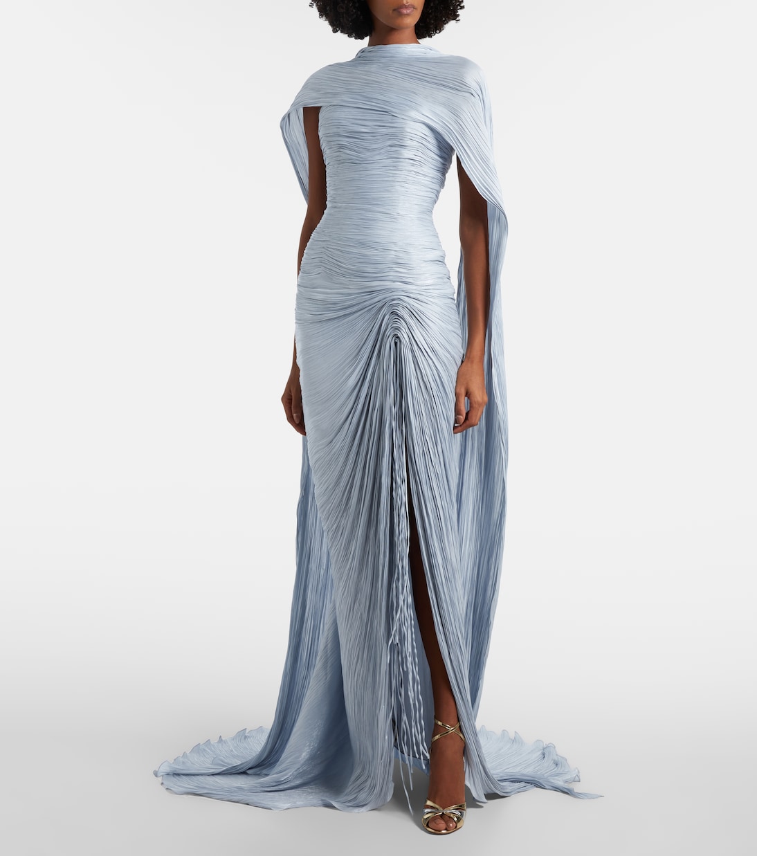 Tatiana pleated corset gown | Marmar Halim