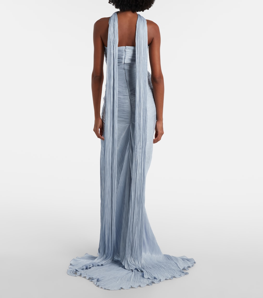 Tatiana pleated corset gown | Marmar Halim