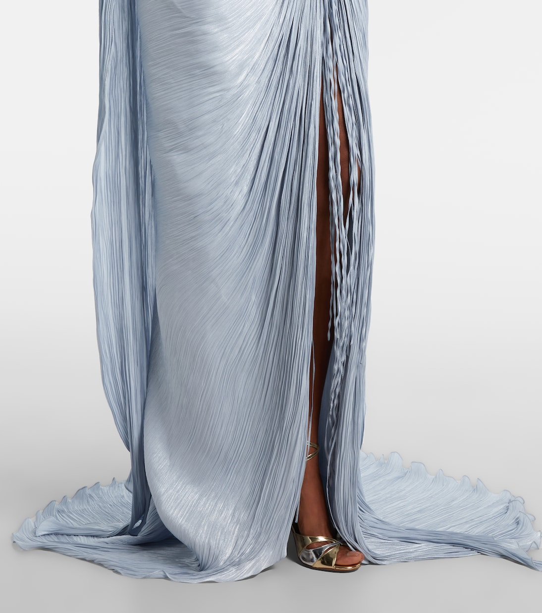 Tatiana pleated corset gown | Marmar Halim