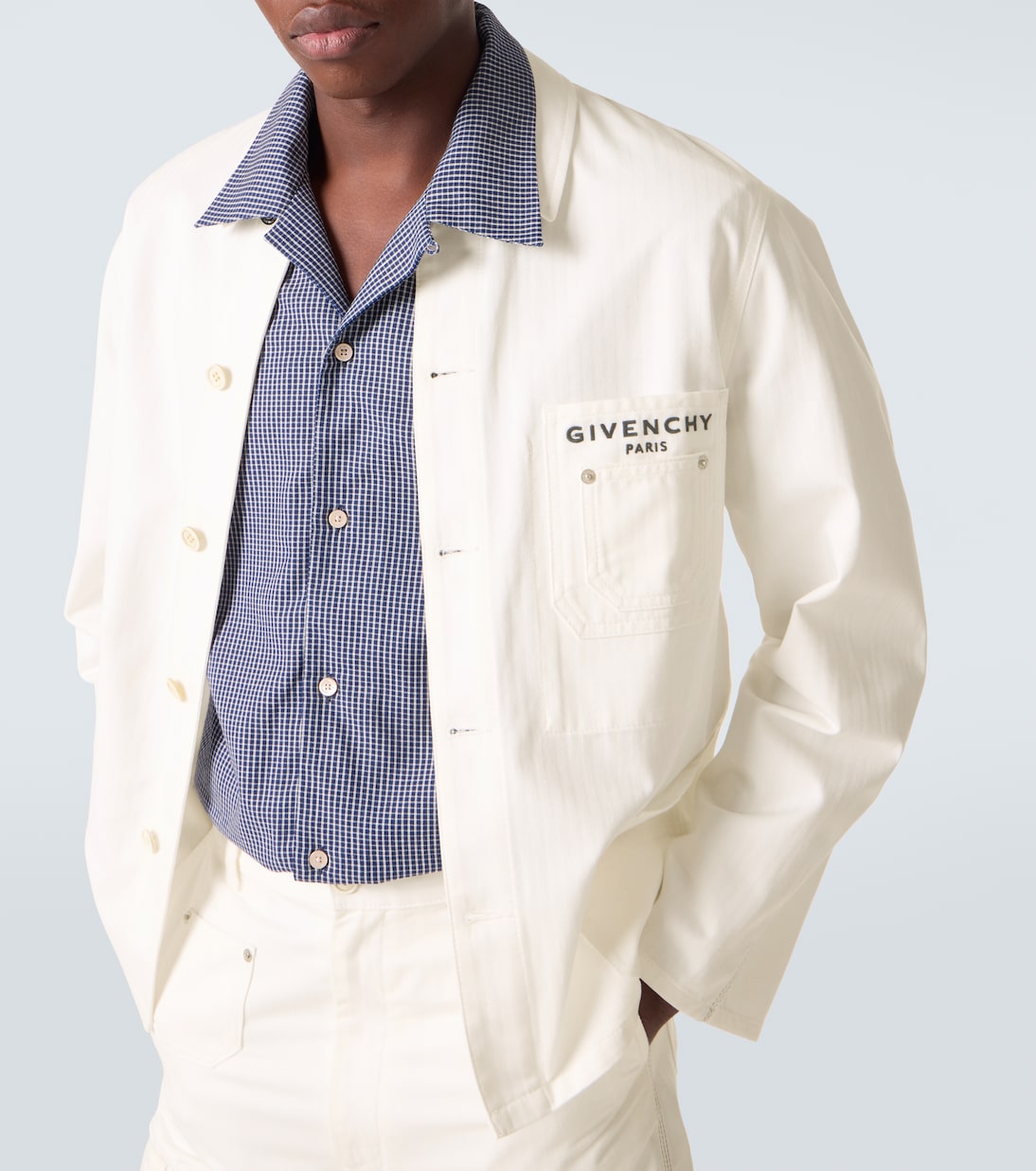 Logo cotton canvas jacket | Givenchy