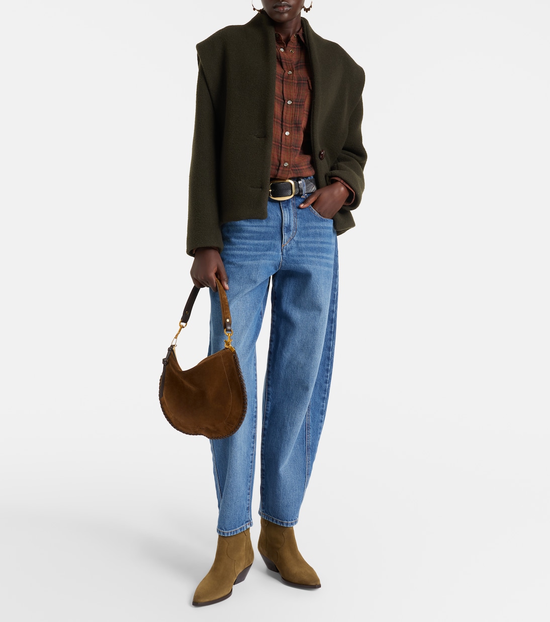 Dewina suede cowboy boots | Isabel Marant