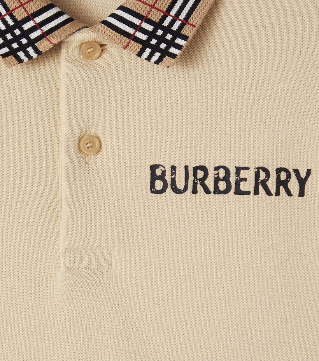 EKD cotton piqué polo shirt | Burberry Kids