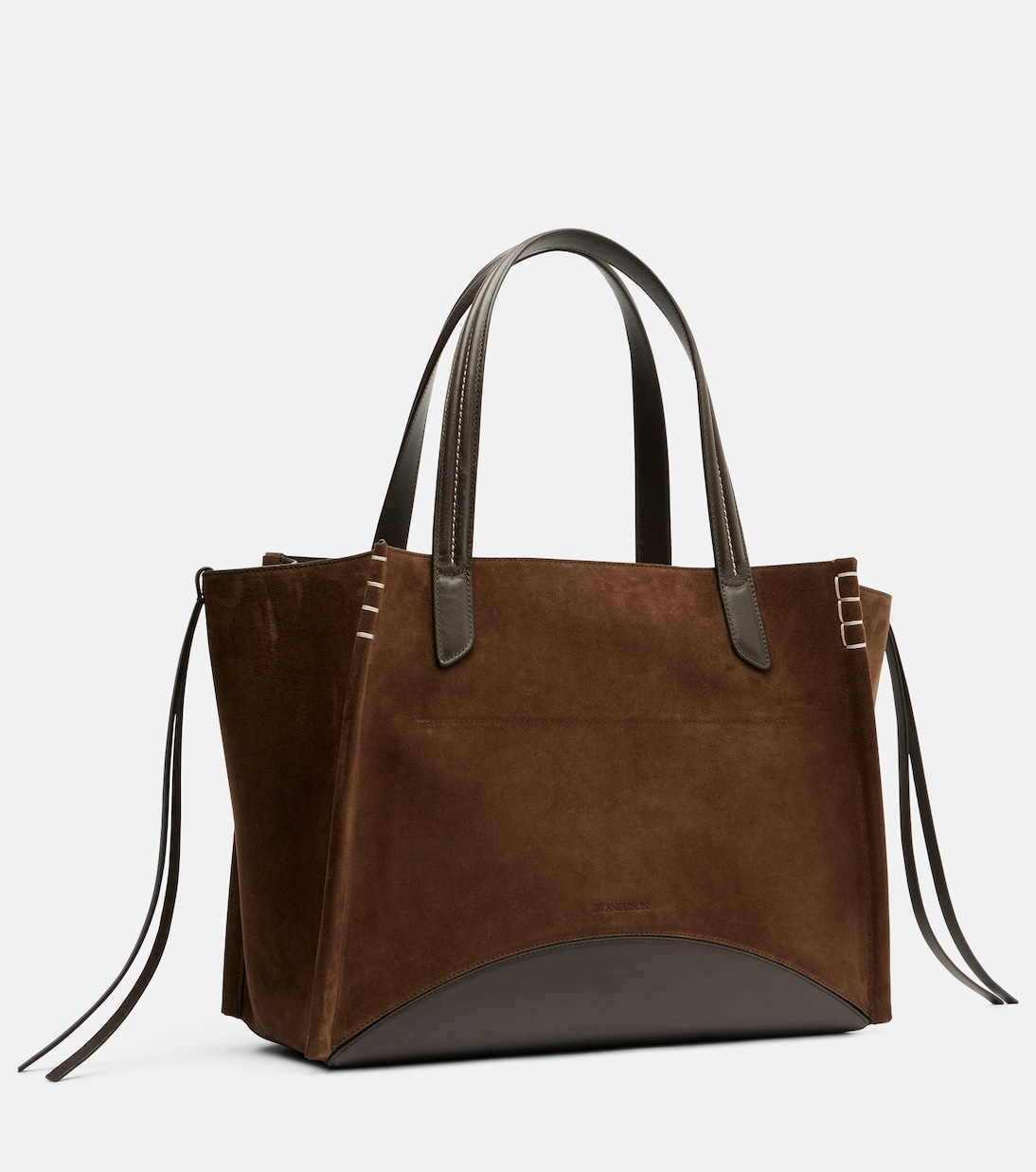 Loafer Cabas Large suede tote bag | JW Anderson