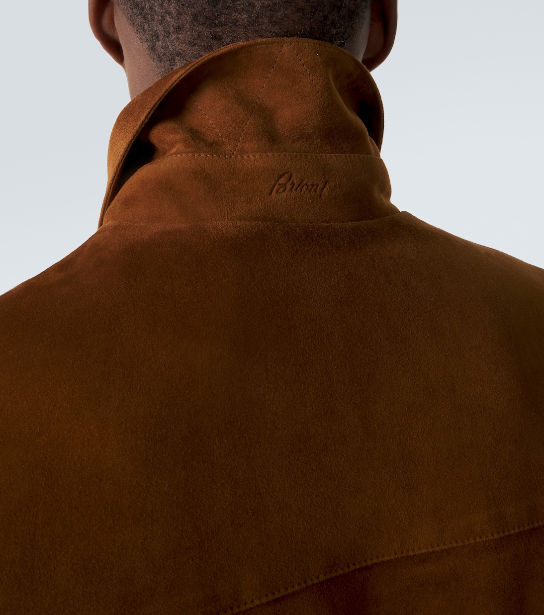 Giacca blouson in suede | Brioni