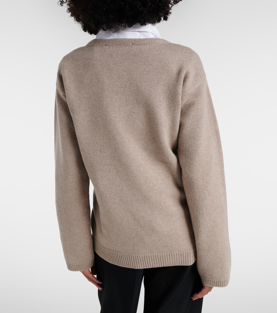 Wickel-Cardigan aus Wolle und Kaschmir | Róhe