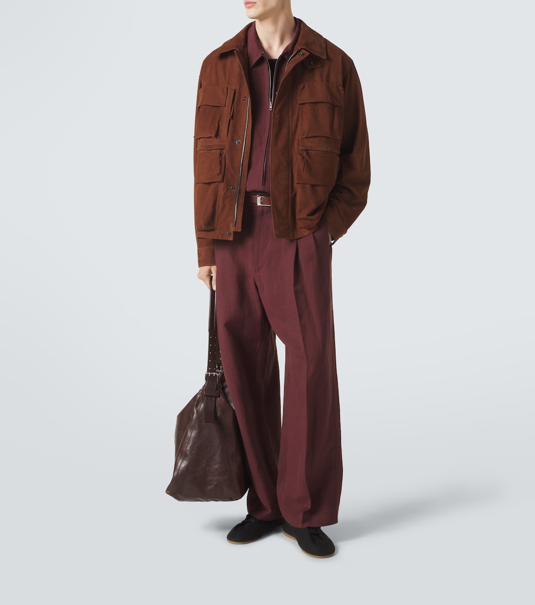 جاكيت بلوزون من الغبردين | Lemaire