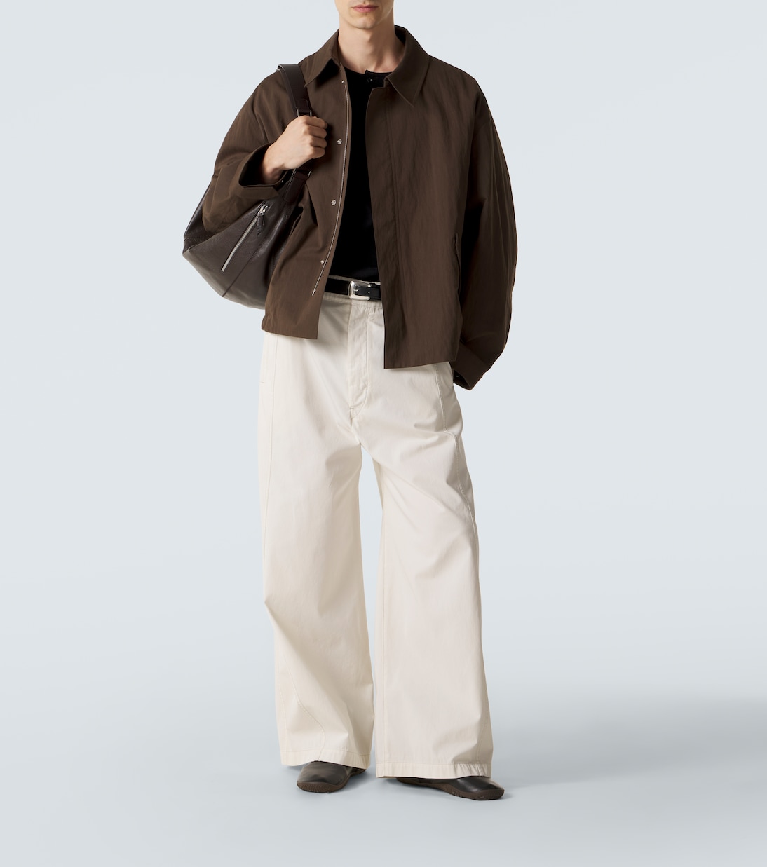 Camicia Henley in cotone e lino | Lemaire