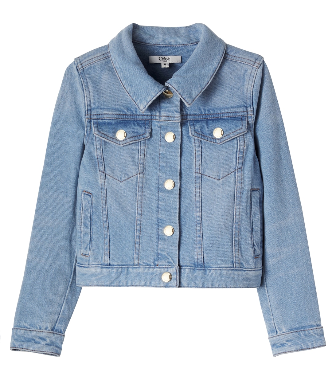 Chaqueta de denim  | Chloé Kids