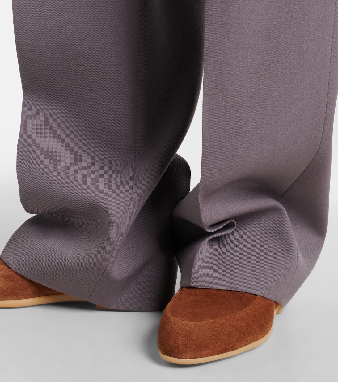 Loafers aus Veloursleder | Jil Sander