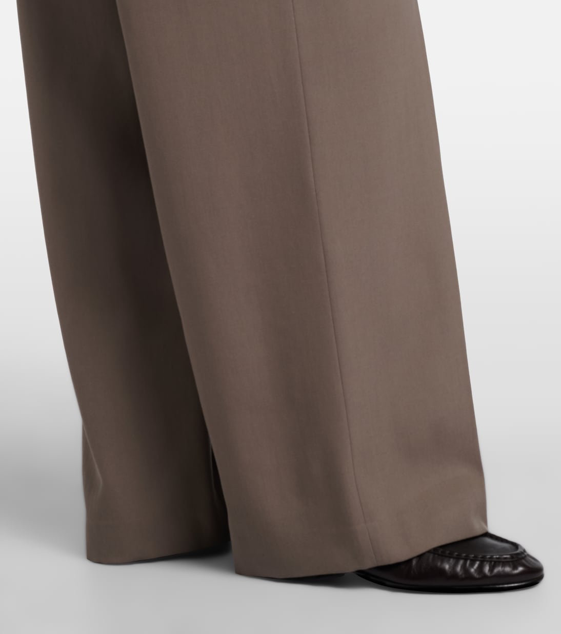 Dender wool wide-leg pants | The Row