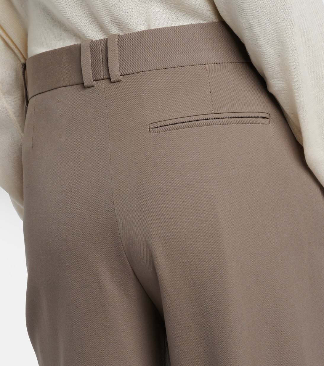 Dender wool wide-leg pants | The Row