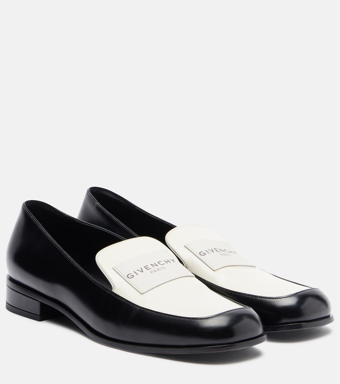 Label leather loafers | Givenchy