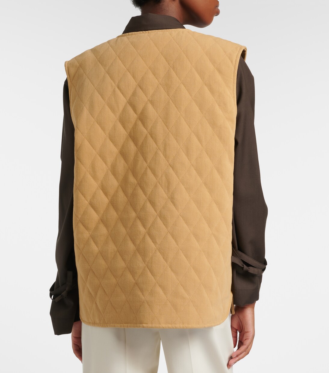 Suffolk 퀼팅 코튼 베스트 | Blazé Milano