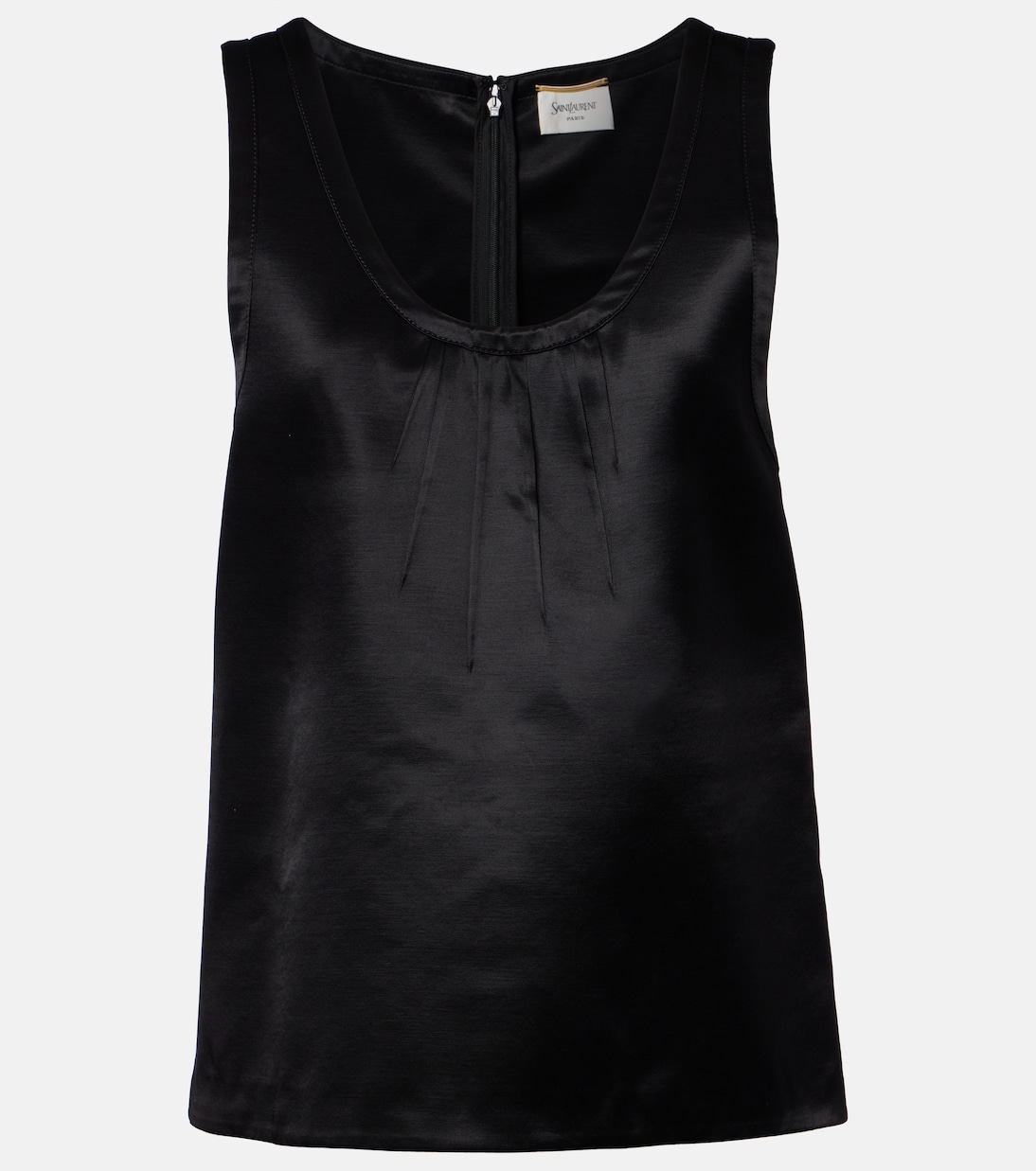 Cassandre 새틴 탑 | Saint Laurent
