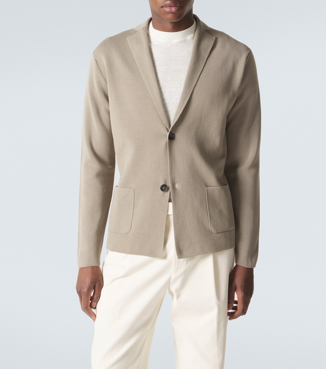 Cotton crêpe blazer | Thom Sweeney
