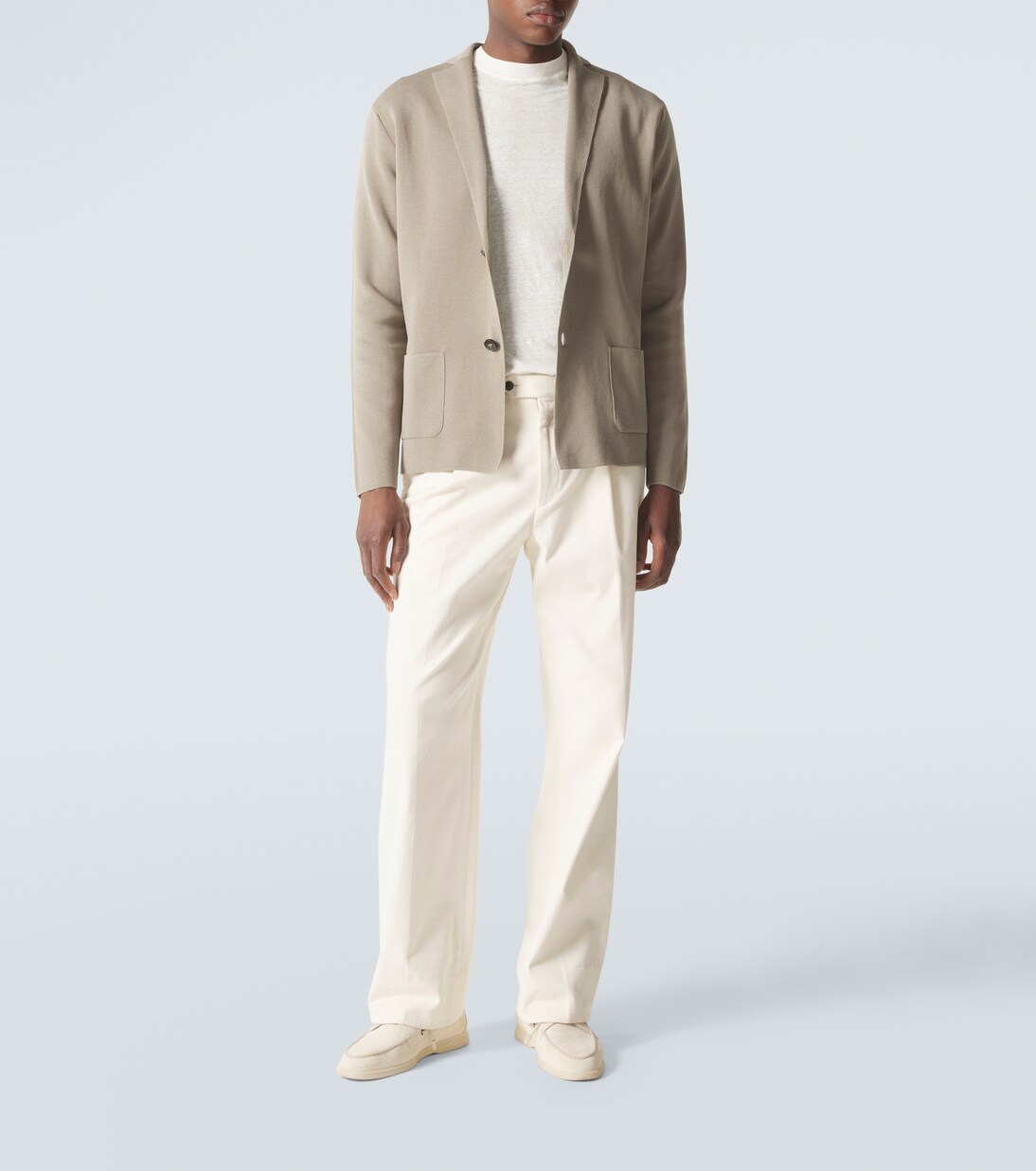 Cotton crêpe blazer | Thom Sweeney