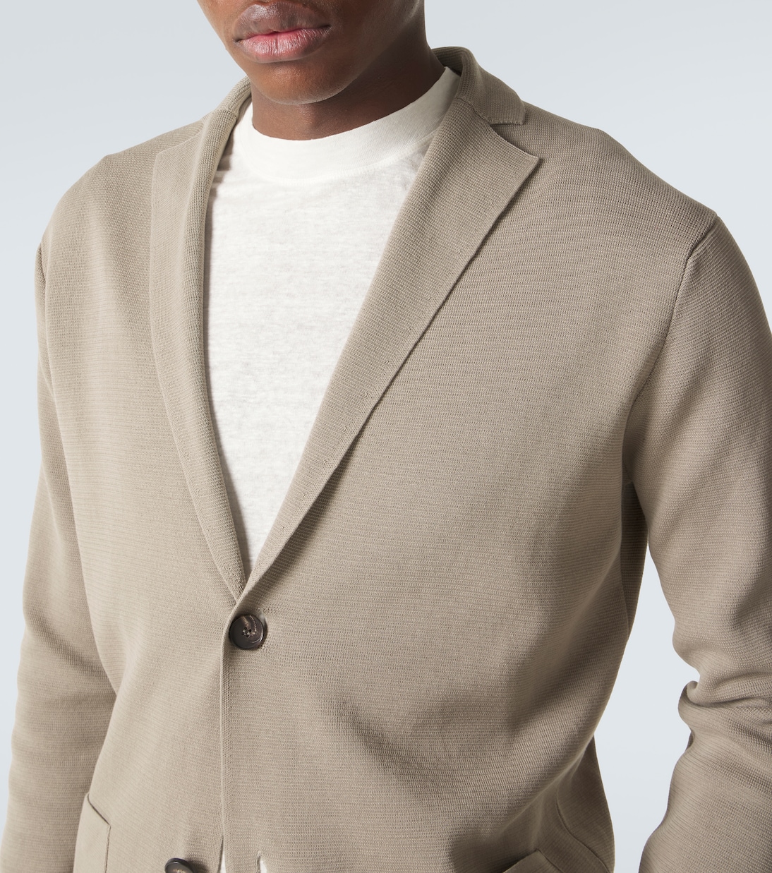 Cotton crêpe blazer | Thom Sweeney
