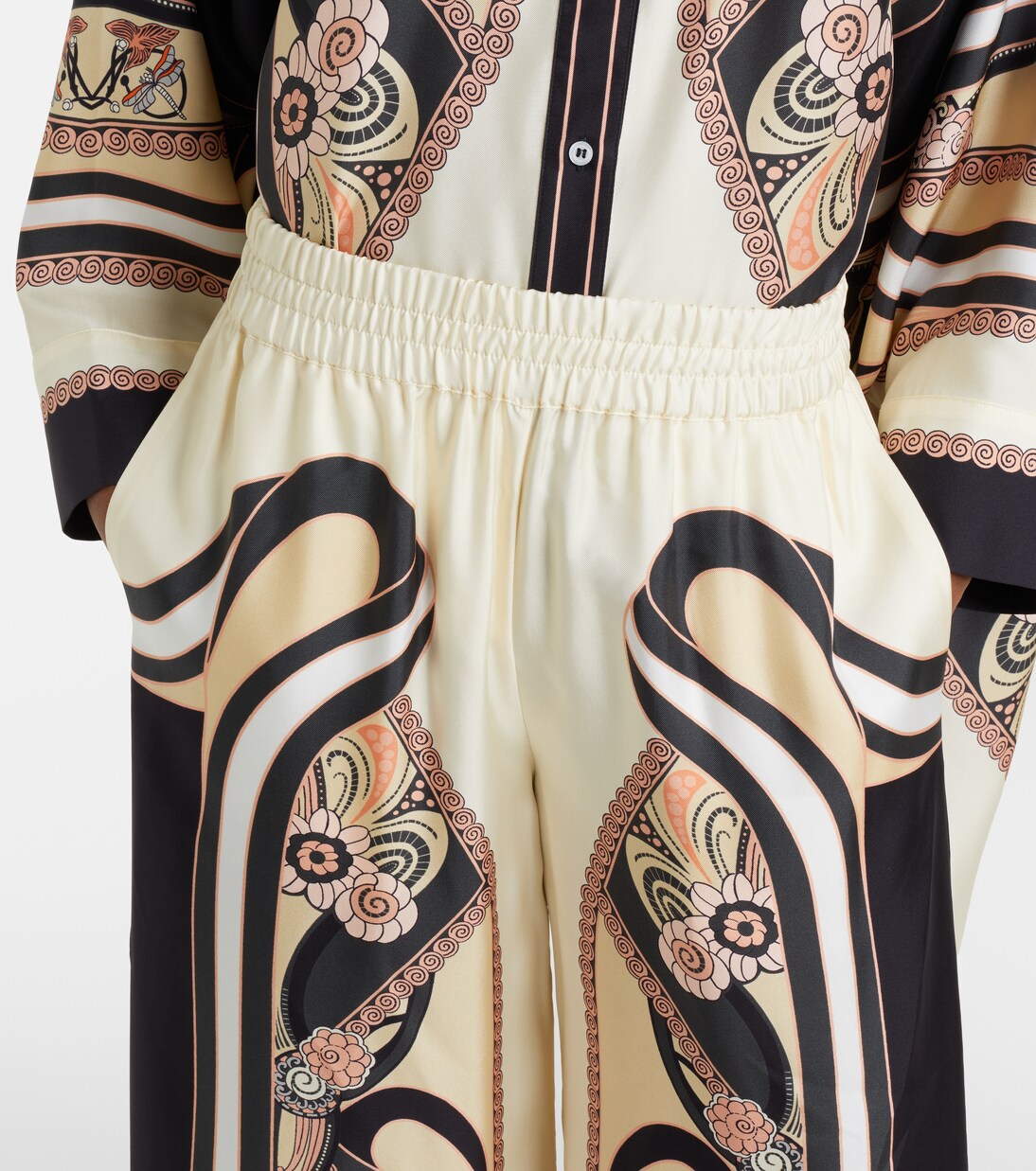 Palazzo-Hose aus Seide | La DoubleJ