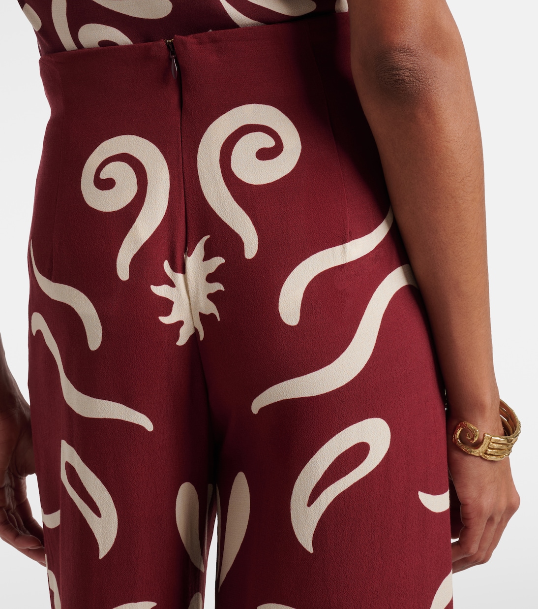 Toya printed wide-leg pants | Cala de la Cruz