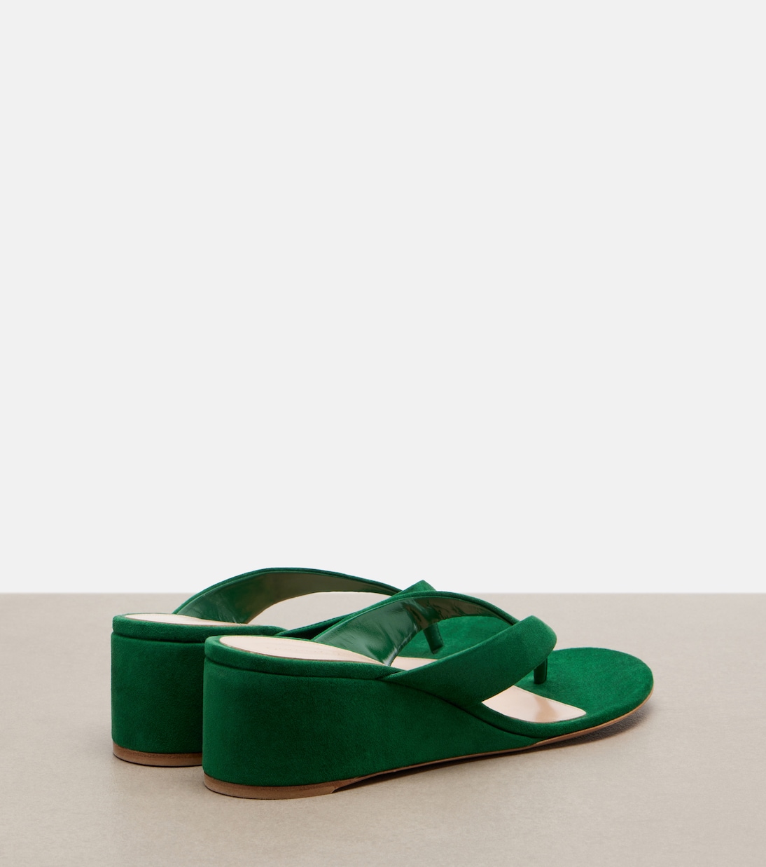 Sandalias con plataforma de ante | Gianvito Rossi