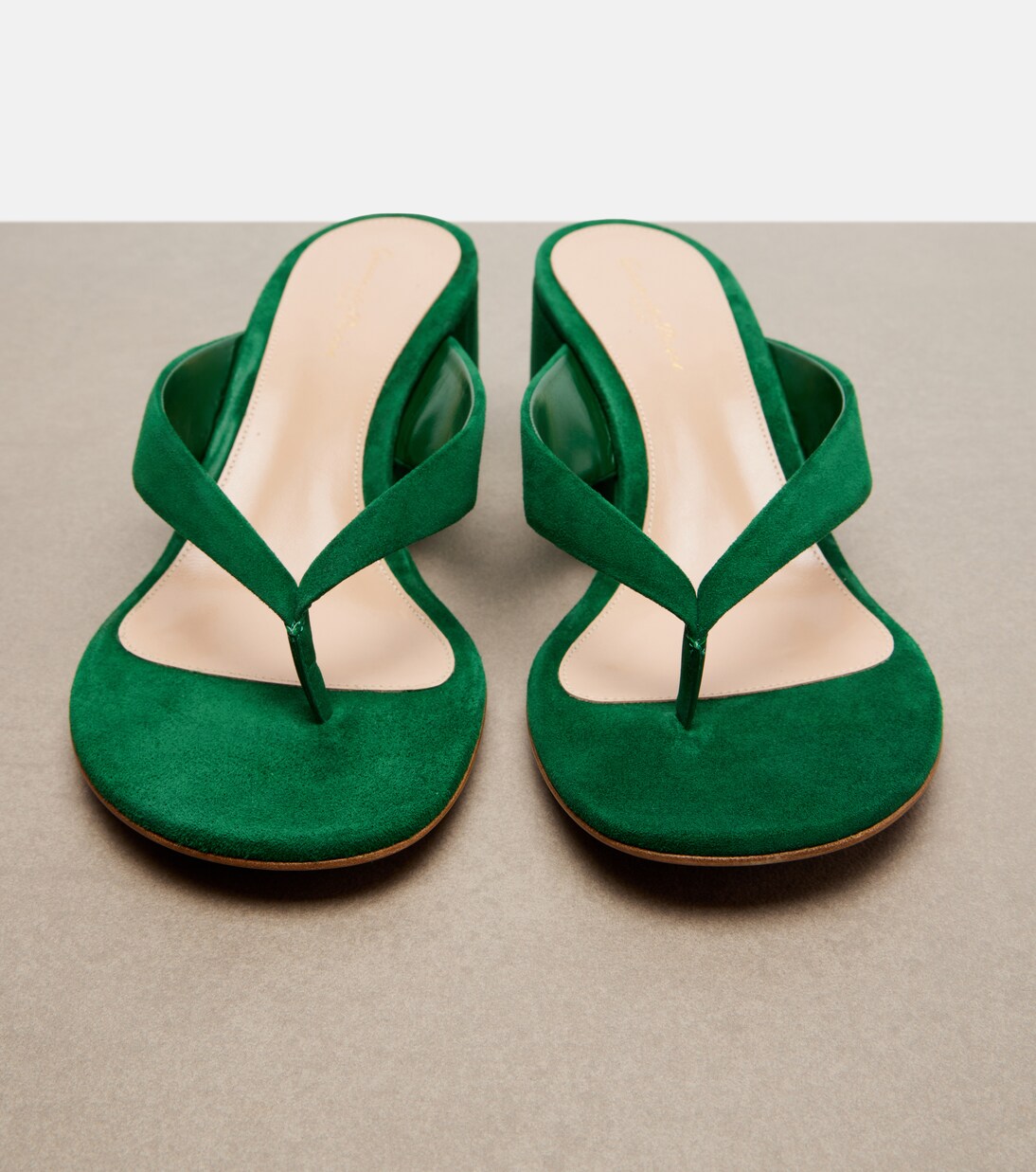 Sandalias con plataforma de ante | Gianvito Rossi