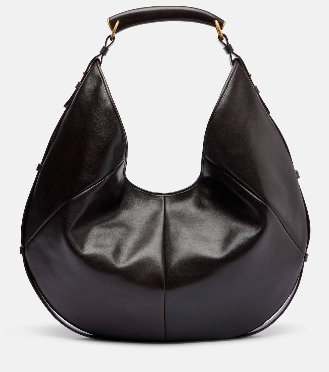 Mombasa Large leather shoulder bag | Saint Laurent