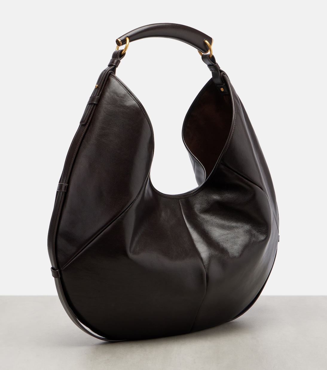 Mombasa Large leather shoulder bag | Saint Laurent