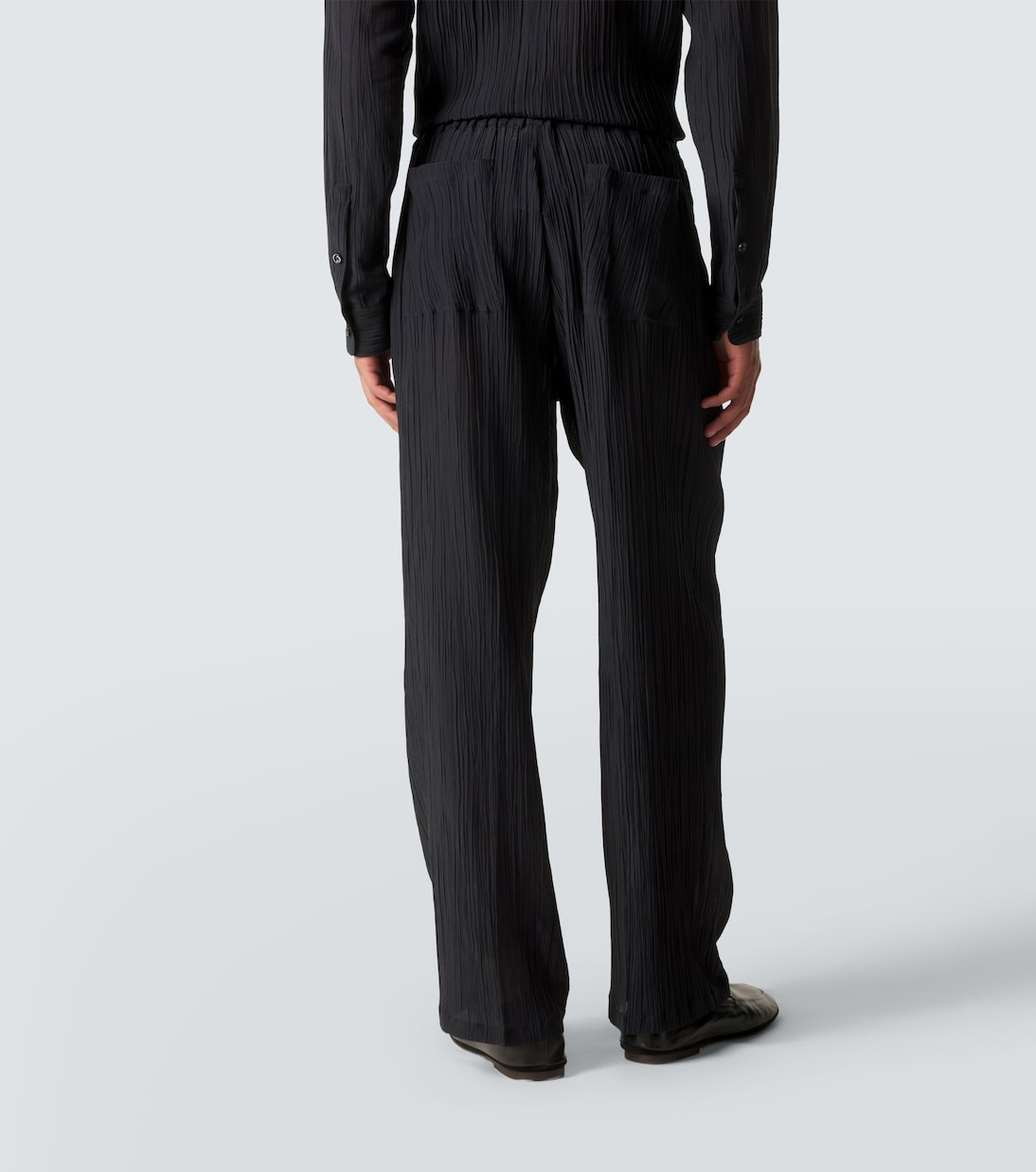 Julian linen and cotton straight pants | Umit Benan