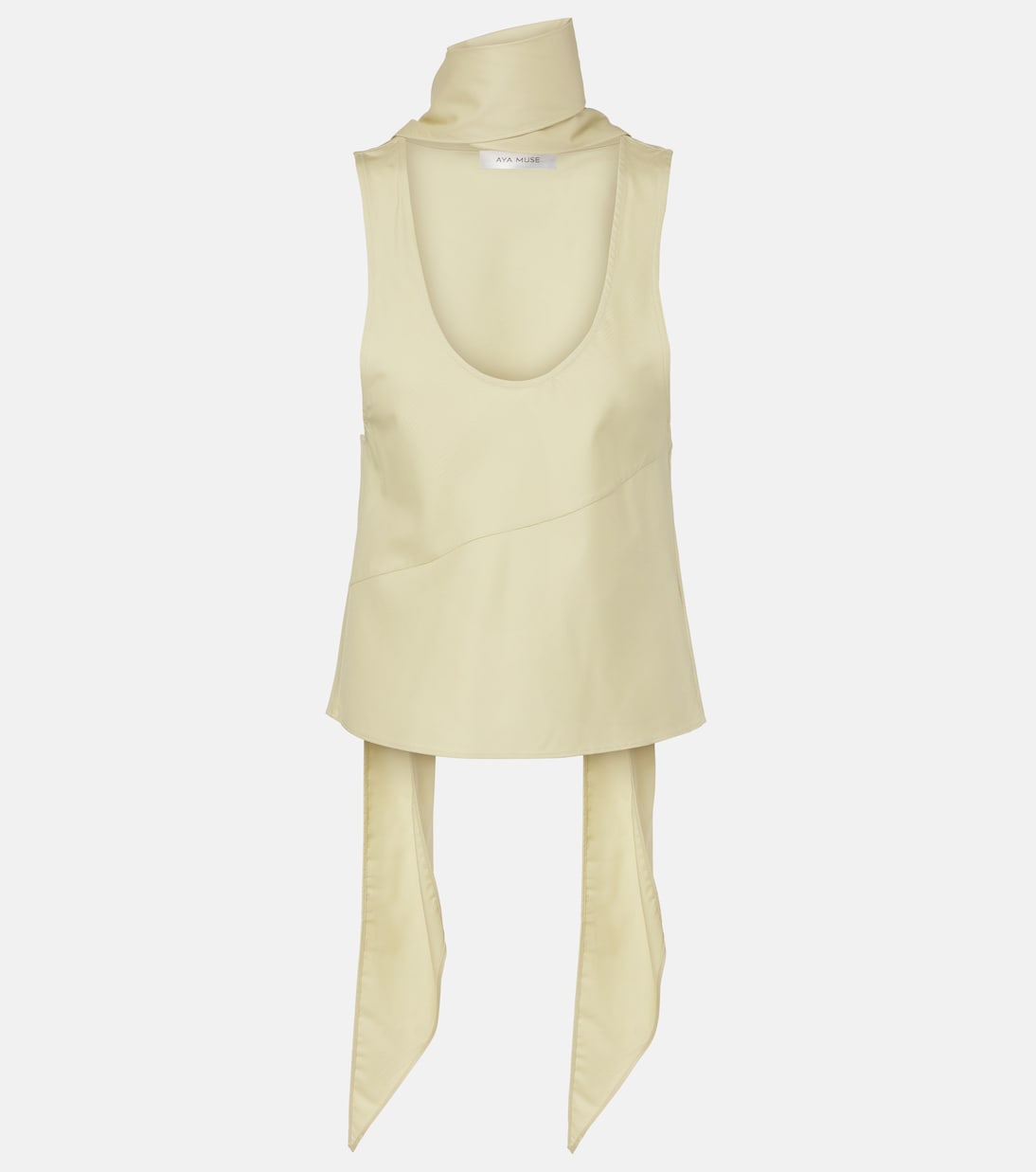 Olena scarf-detail top | Aya Muse