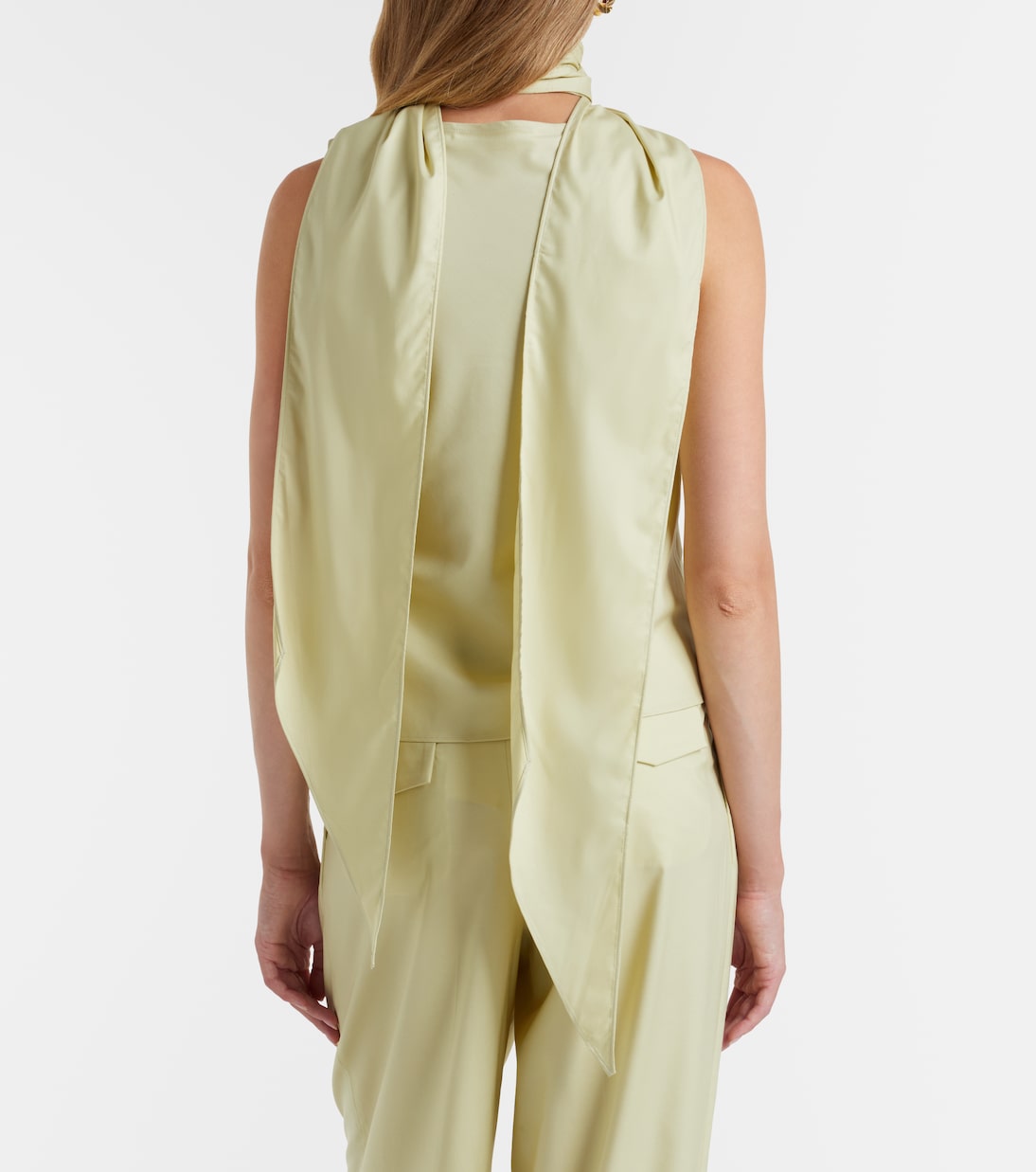 Olena scarf-detail top | Aya Muse