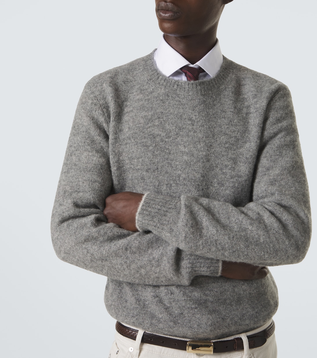 Jersey en mezcla de alpaca, cachemir y lana | Brunello Cucinelli