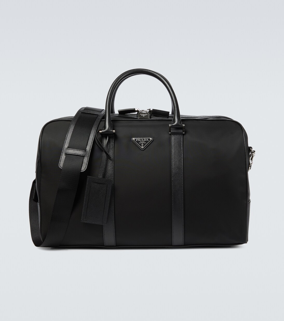 Borsa da viaggio in Re-Nylon e pelle Saffiano | Prada