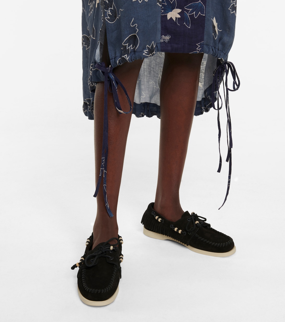 X Sebago® Loafers Dockside aus Veloursleder | Alanui