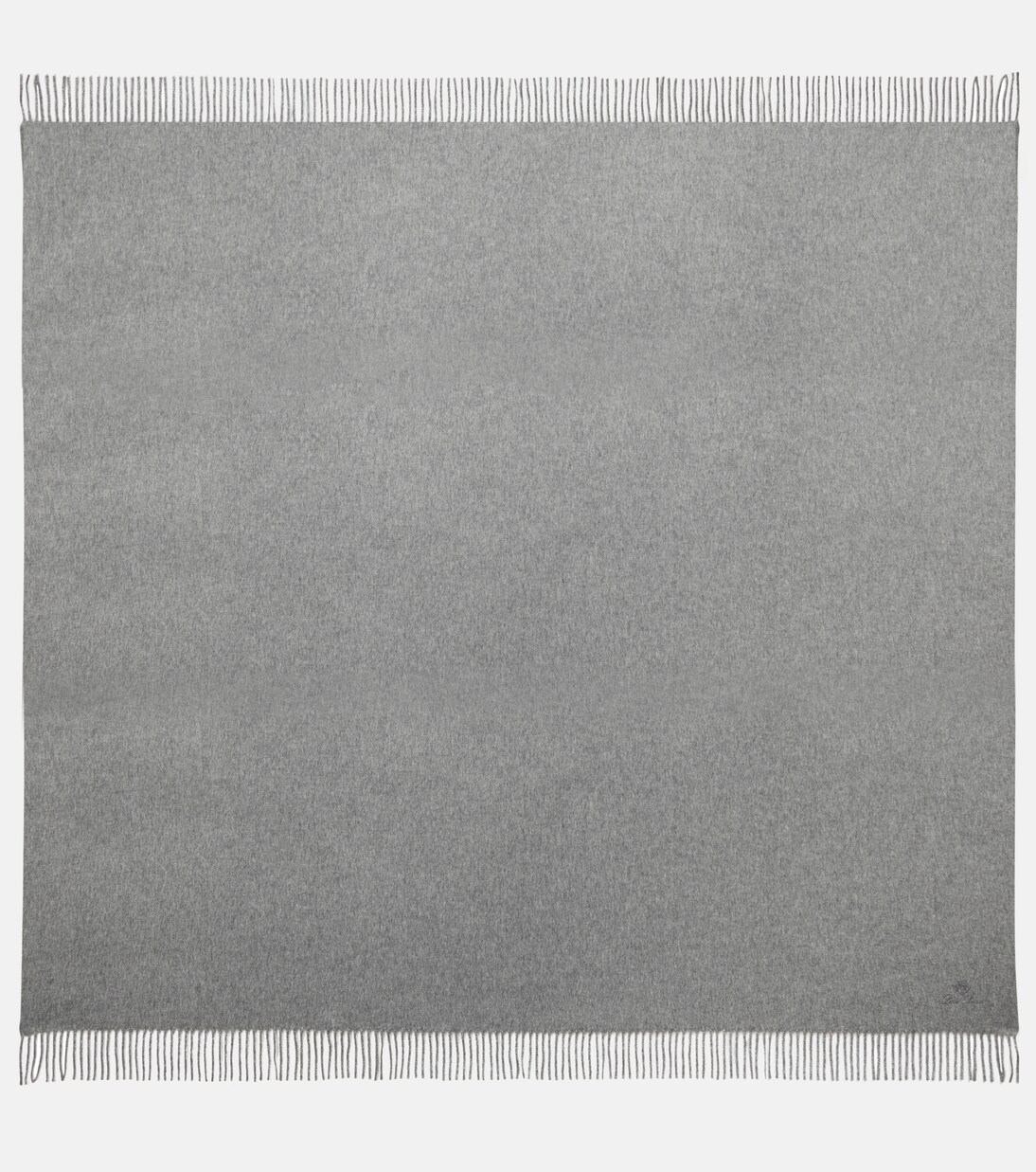 Unito fringed cashmere blanket | Loro Piana