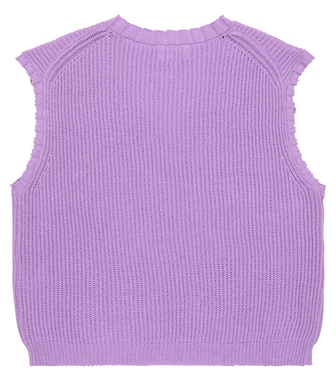 Pelican ribbed-knit sweater vest | Morley